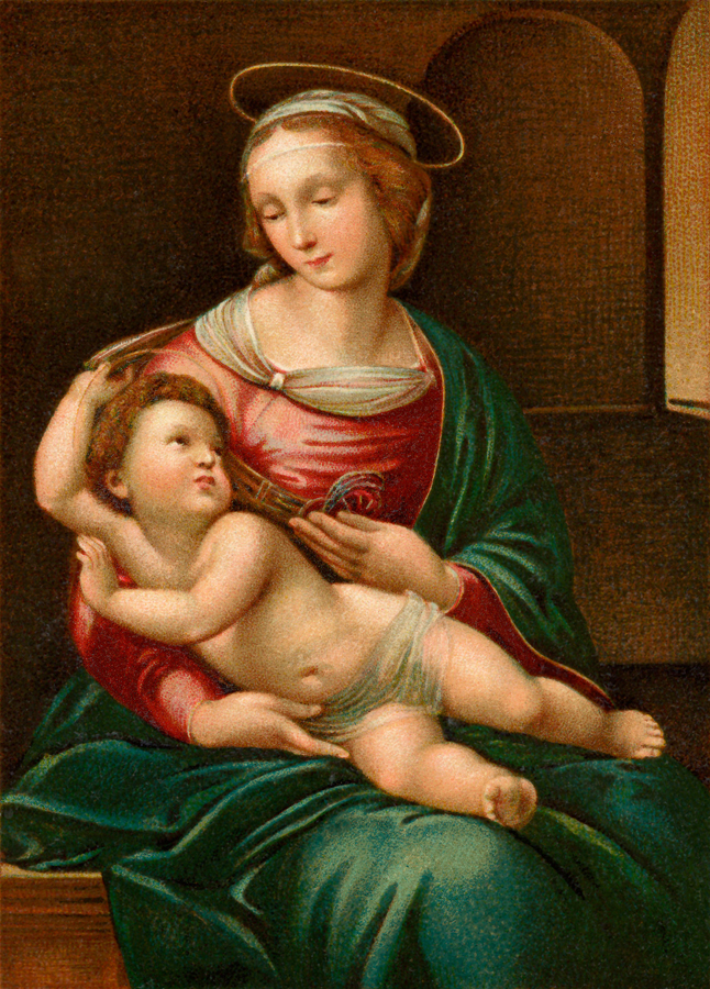 Madonna mit Kind ( Mutter)